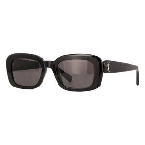 New SAINT LAURENT Black Square SL M130 001 Sunglasses Women